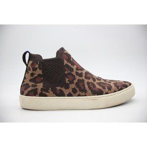 Rothy's Brown Leopard Print Athletic Shoes